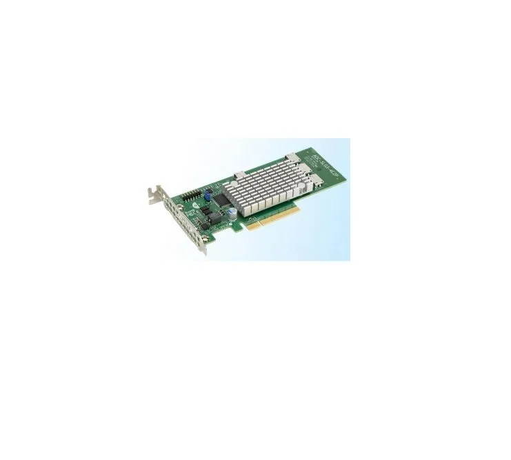Кабель Supermicro AOC-SLG3-4E2P PCIe Add-On Card 6.4GB/s Quad-Port Gen-3 NVMe HB — фото лота 1