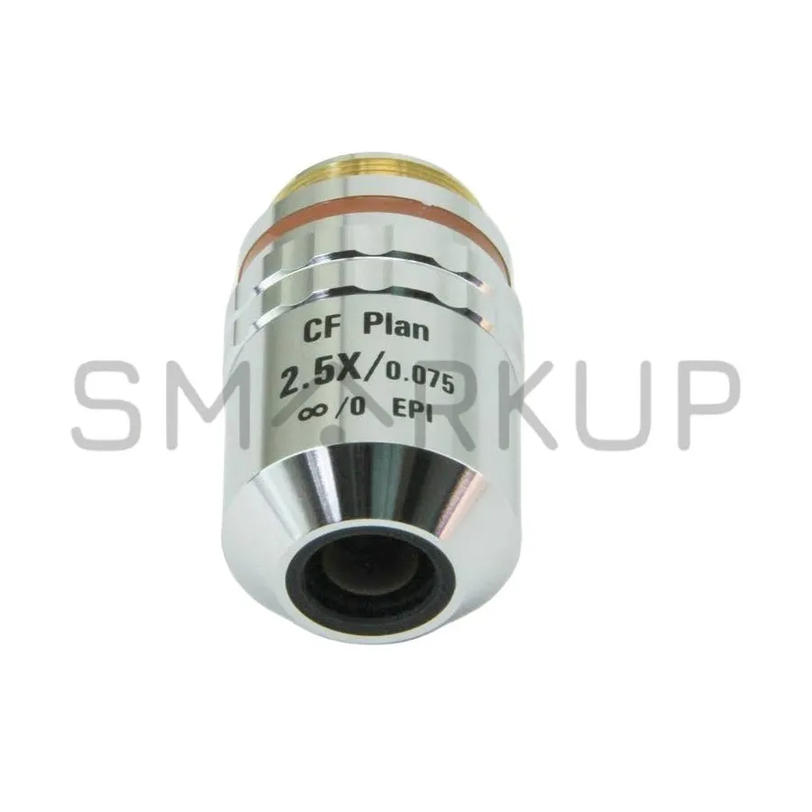 Объектив микроскопа Nikon CF Plan 2.5X/0.075 EPI Microscope Brightfield Objectiv