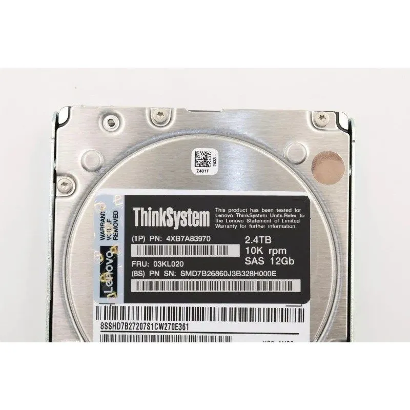 Жёсткий диск NewLenovo 4XB7A83970 03KL020 2.4TB 10K SAS 12Gb/s 2.5" 512e Hot Swa