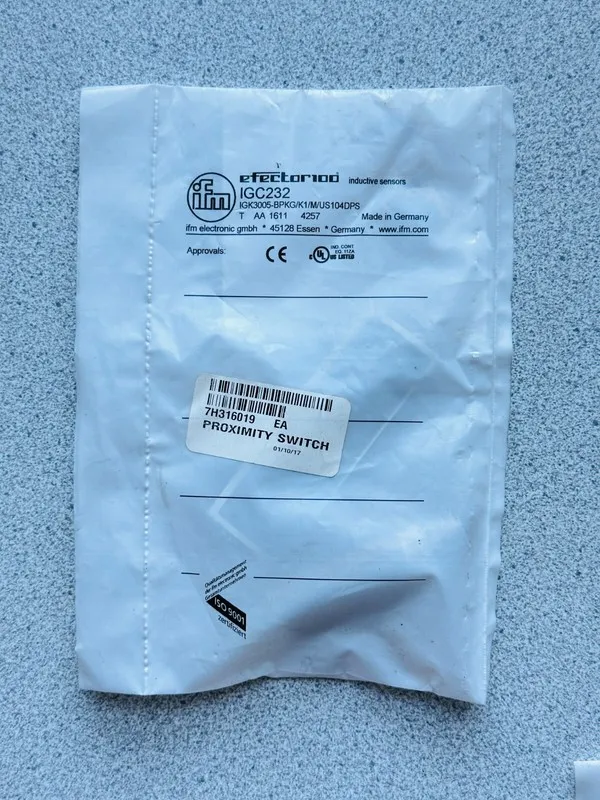 Датчик приближения IGC232 IFM Proximity Switch Sensor