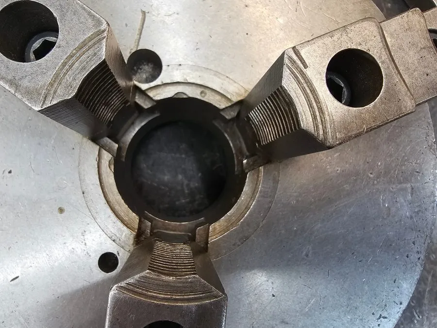 Режущий инструмент Skinner 8" 3-Jaw Lathe Chuck L1/Flat Back Mounting ( ) K3908- — фото лота 2