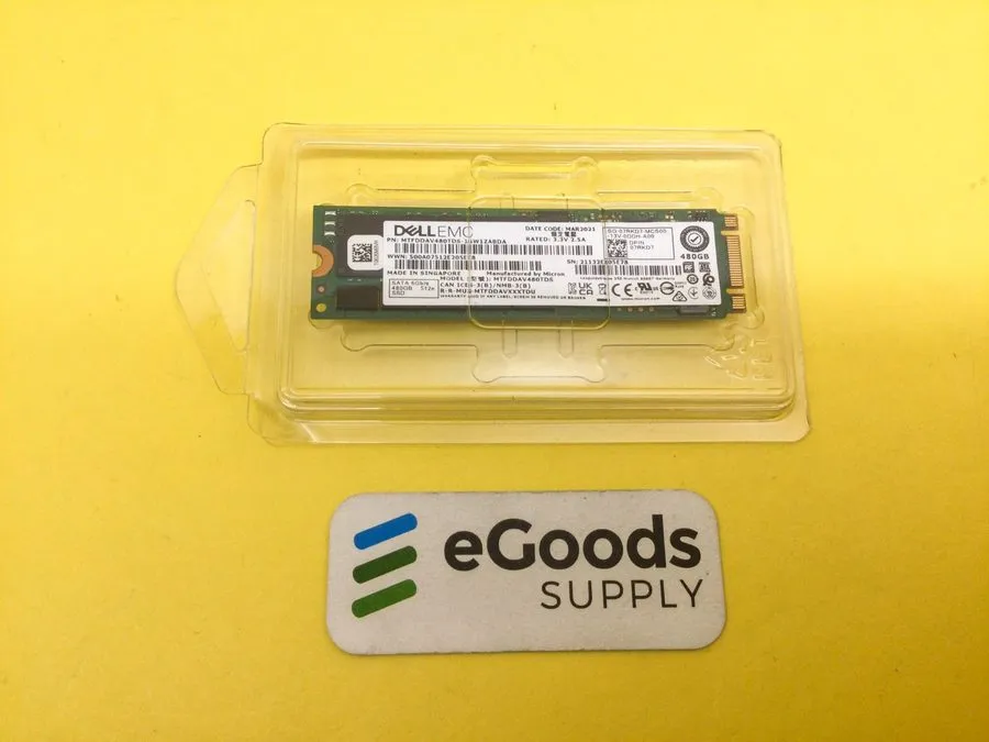 SSD-накопитель HP Micron MTFDDAV480TDS 5300 Pro 480GB M.2 2280 6G/s SATA Solid S