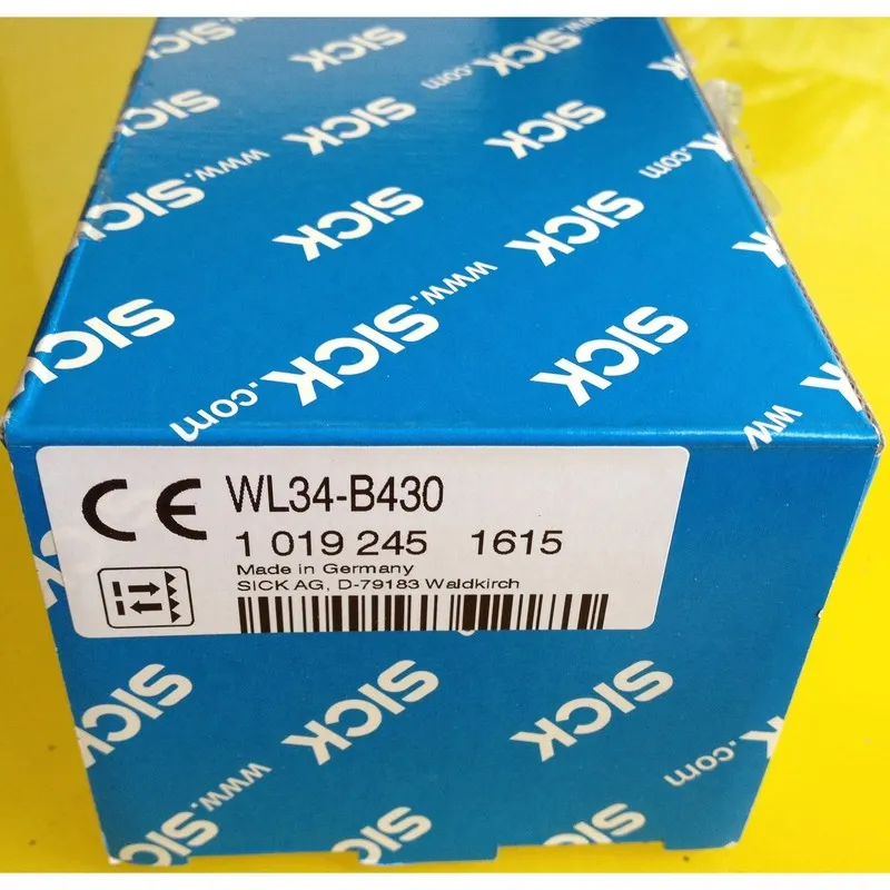 Фотоэлектрический датчик SICK WL34-B430 1019245 photoelectric switch sensor
