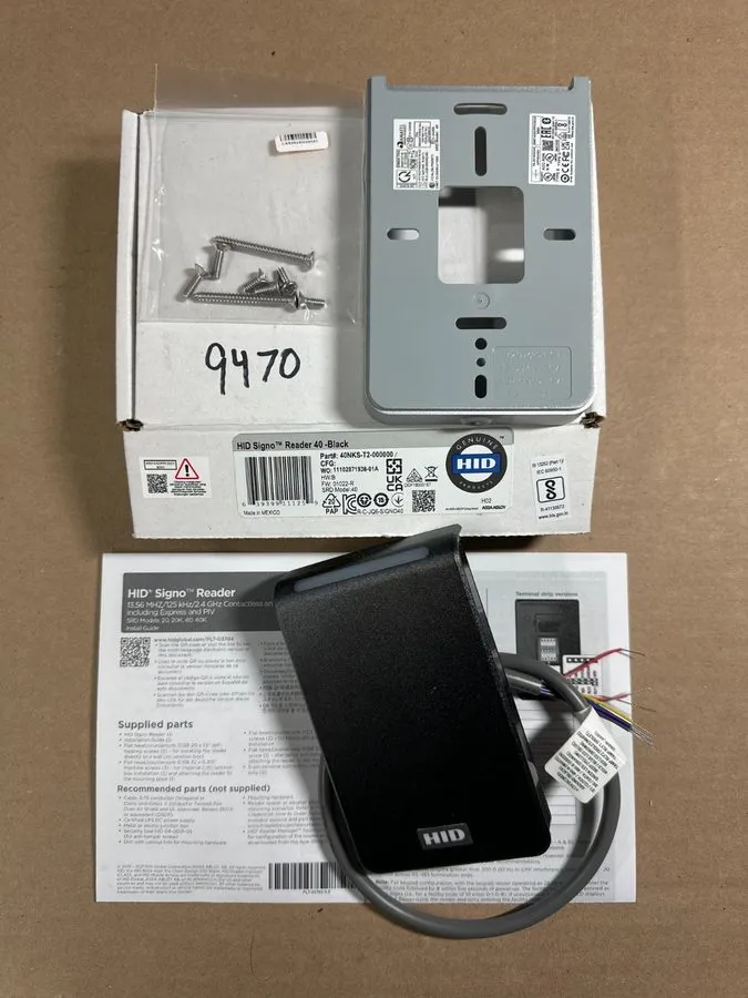 Клавиатура HID Signo Keypad er 40-Black 40KTKS-03-0005MQ