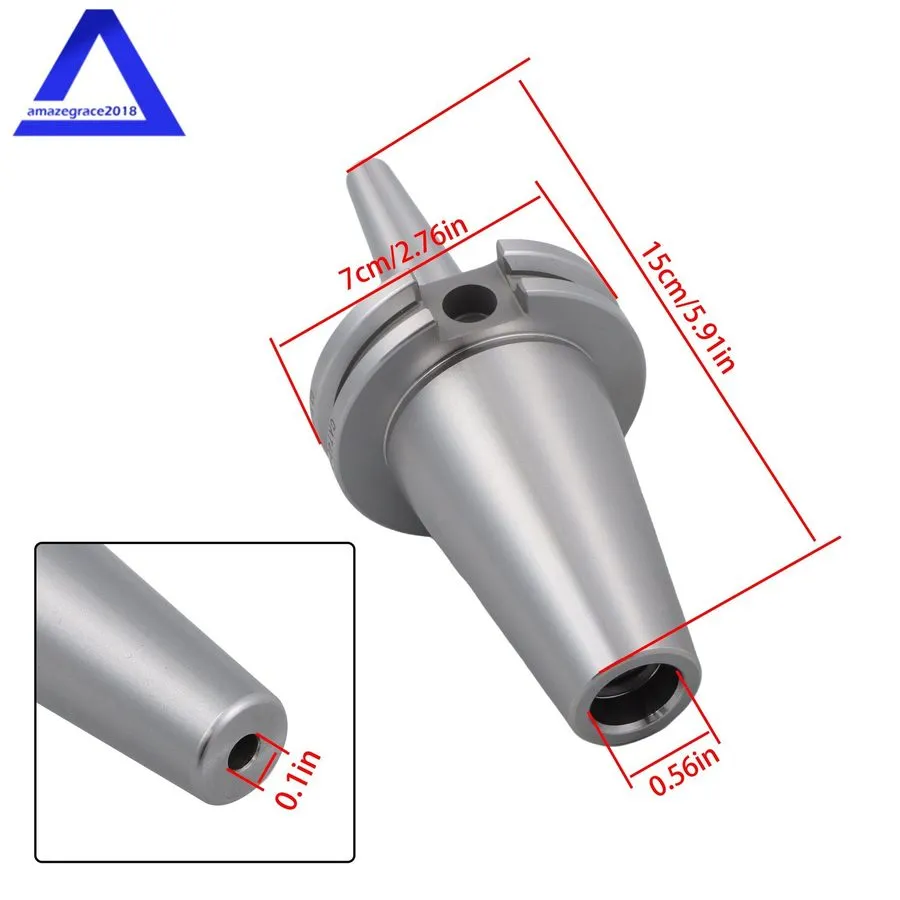 Режущий инструмент CAT40 1/8” × 3.15" Shrink Fit End Mill Tool Holder TIR 0.0002
