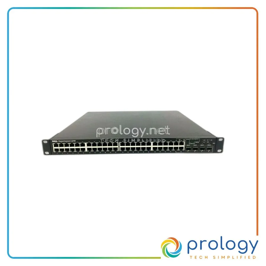 Маршрутизатор Dell Power Connect 6248 48-Port GigE Intelligent Layer 3 Switch 6M