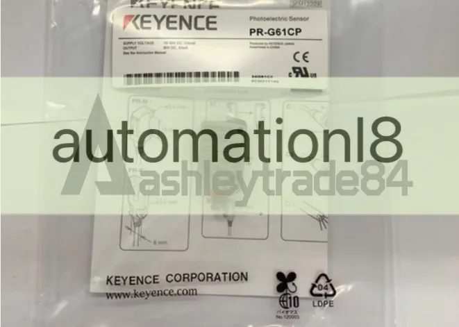 Фотоэлектрический датчик Keyence PR-G61CP Photoelectric Sensor PNP, 10-30VDC, 63