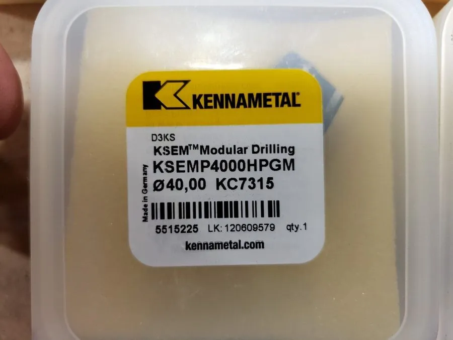 Режущий инструмент KENNAMETAL KSEMP4000HPGM Carbide Insert 5515225 Grade KC7315