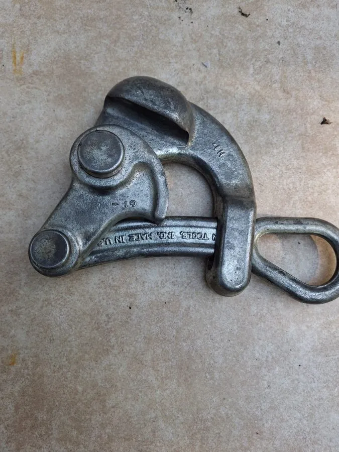 Инструмент ВОЛС KLEIN TOOLS 1604-20 Cable Pulling Jaw Grip,5000 lb Max,0.5in 2DG