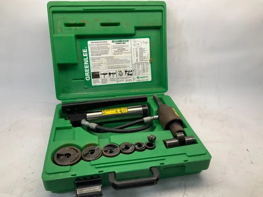Электрооборудование Greenlee slugbuster knock out punch and hydraulic driver set