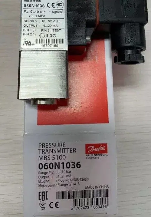 Датчик давления DANFOSS MBS5100 060N1034 Pressure Transmitter