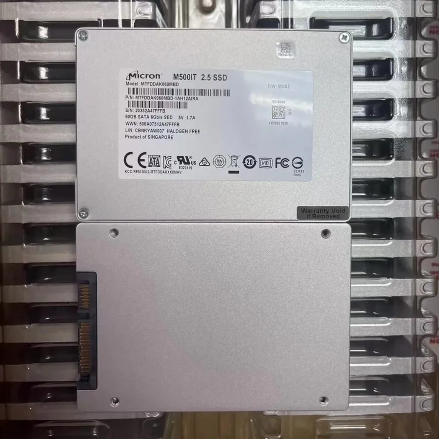 SSD-накопитель Micron M500IT 60GB 2.5" SSD MTFDDAK060MBD-1AH12AIRA SATA6GbS SED 