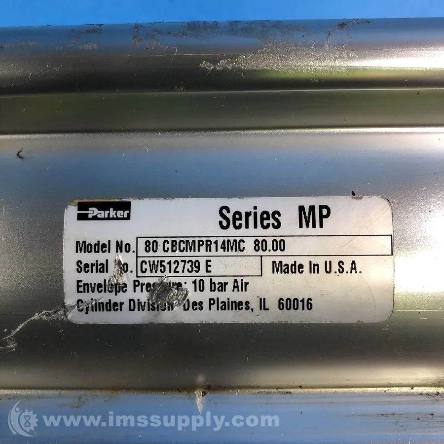 Пневмоцилиндр Parker 80 CBCMPR14MC 80.00 Pneumatic Cylinder, Series MP USIP