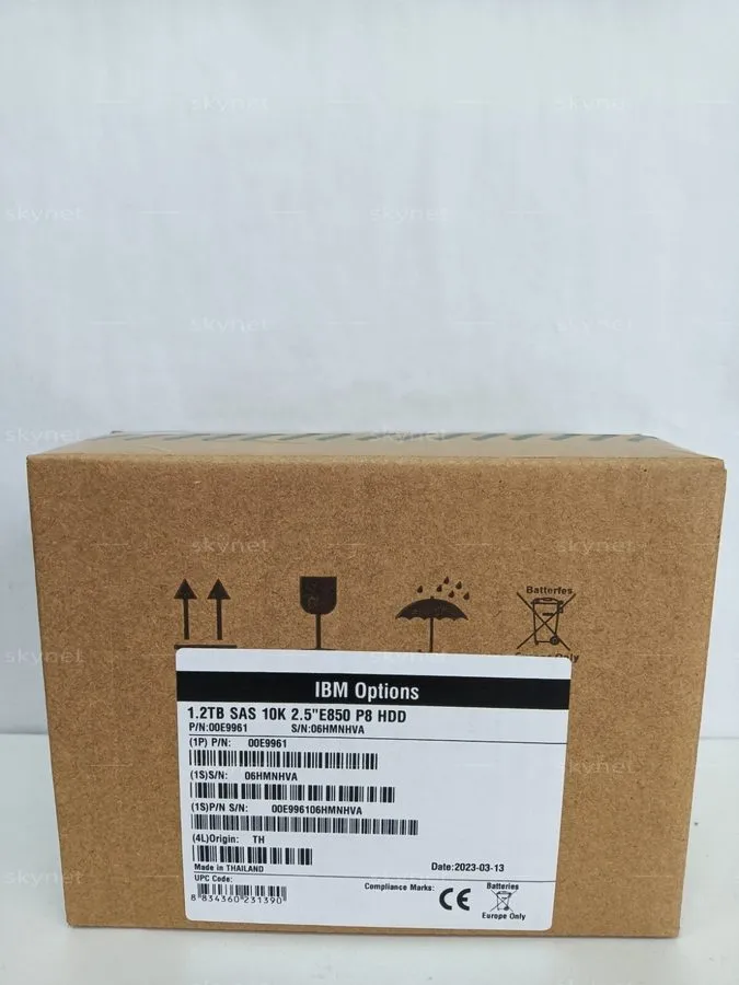 Жёсткий диск IBM 00E9957 00E9961 1.2TB 10K 2.5'' 12Gbs SAS P8 Power8 Hard Drive