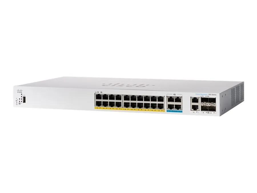 Коммутатор Cisco CBS350-24MGP-4X Switch