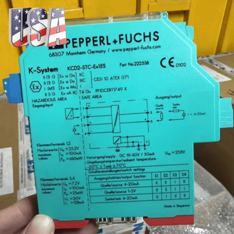 Датчик Pepperl+Fuchs KCD2-STC-EX1.ES signal isolator safety barrier