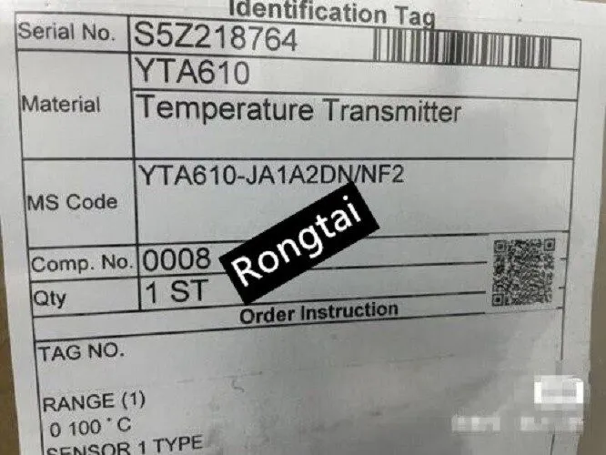 Датчик температуры YTA610-JA1A2DN/NF2 YOKOGAWA temperature transmitter