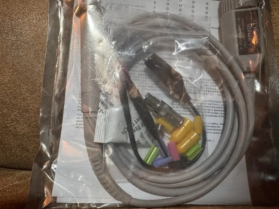 Осциллограф KEYSIGHT N2842A 300MHZ oscilloscope probe shipping — фото лота 2