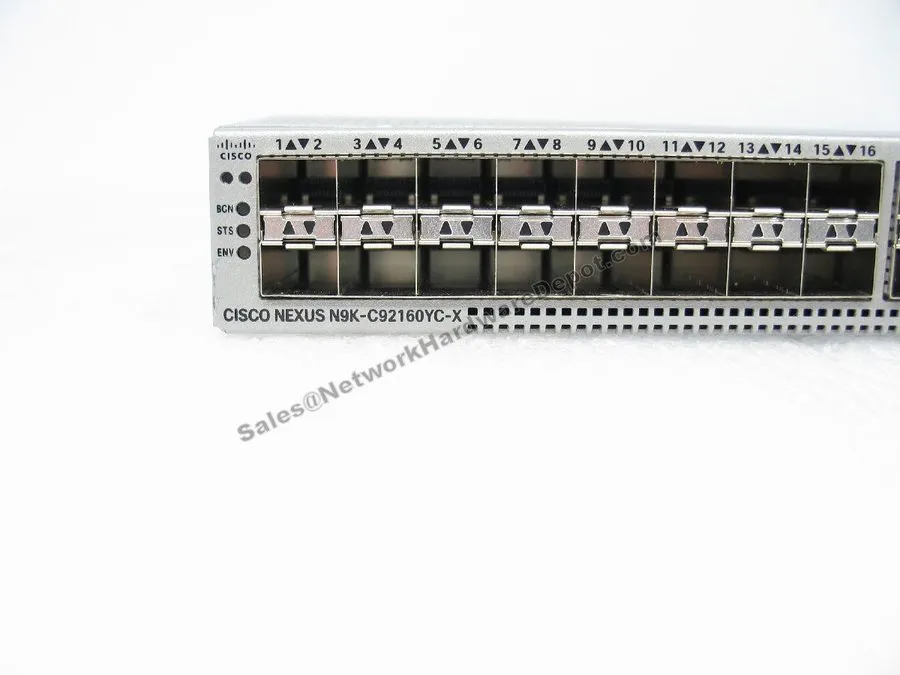 Коммутатор Cisco Nexus 9200 N9K-C92160YC-X 48p 1/10G/25G SFP+ 4p 100G QSFP28