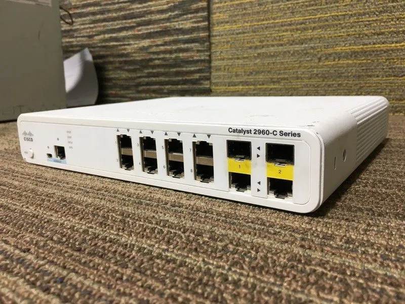 Коммутатор Cisco Catalyst 2960C Series 8-Port Network Switch WS-C2960C-8TC-S V01