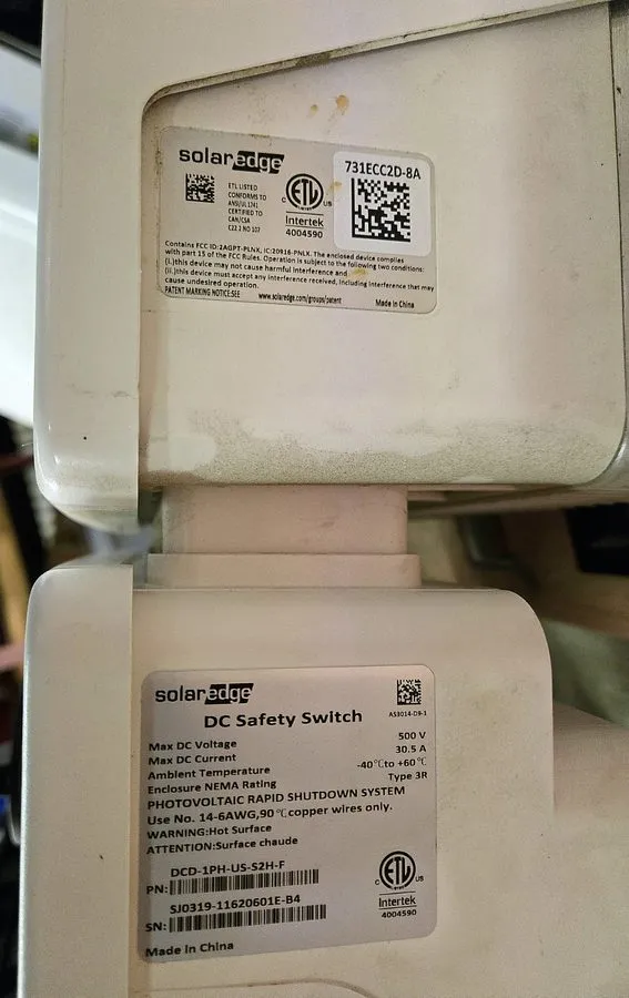 Инвертор SolarEdge HD-Wave SE11400H-US 11400W Grid-Tie Inverter DC Safety Switch — фото лота 2