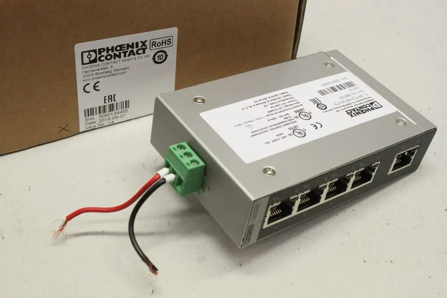 Коммутатор Phoenix Contact 2891001 Ethernet Switch Module 5-Port 24 VDC