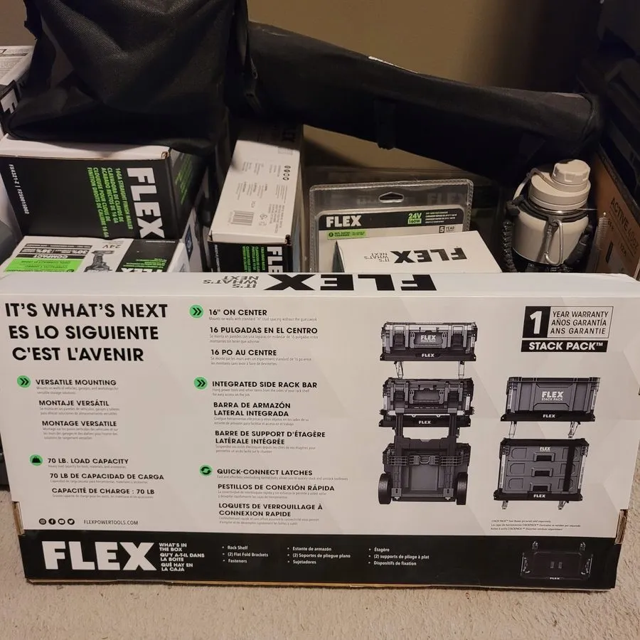 Стойка/шкаф Flex FS1502 Stack Pack Zero Clearance Folding Rack Shelf
