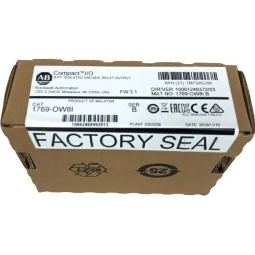 Модуль ввода-вывода Allen bradley 1769-OW8I CompactLogix Relay Output Module