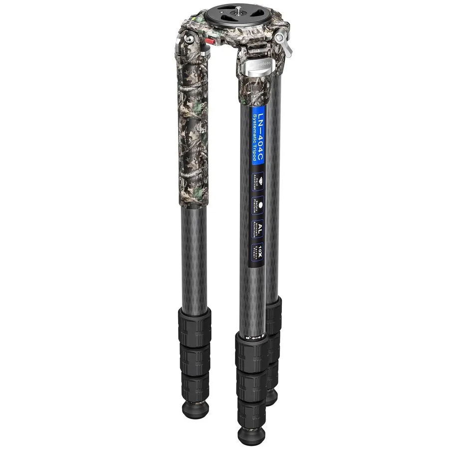 Оборудование видеонаблюдения Leofoto LN-404C (Camo) Heavy Duty Tripod with 100mm