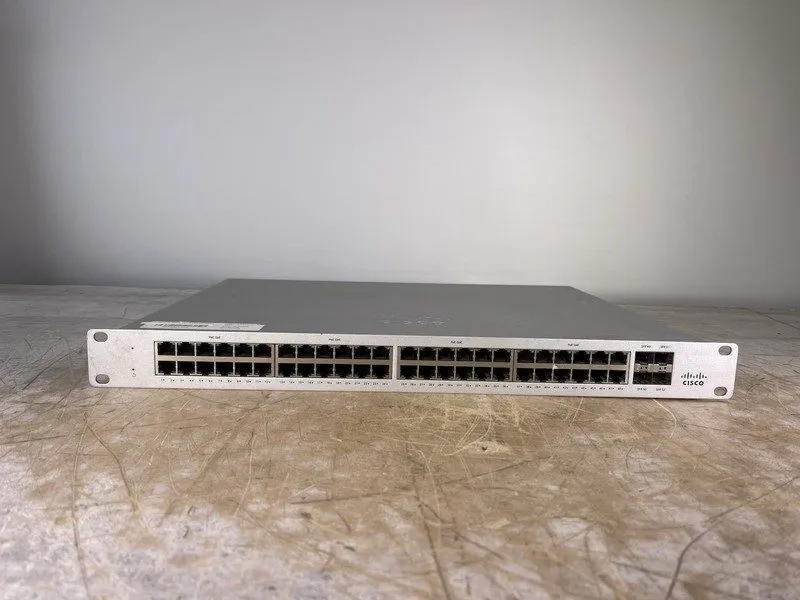 Коммутатор Cisco Meraki MS120-48LP 48-Port GbE PoE+ Switch 370W 4x 1G SFP