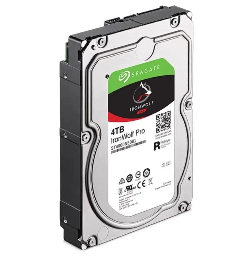 Жёсткий диск Seagate IronWolf Pro ST4000NE001 4TB 7200RPM 256MB SATA 3.5" NAS HD