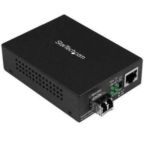 Медиаконвертер StarTech MCM1110MMLC Gigabit Ethernet Fiber Media Converter 850nm