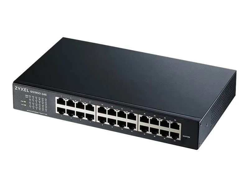 Коммутатор Zyxel GS1900-24E 24-Port Gigabit Ethernet Smart Managed Switch — фото лота 1