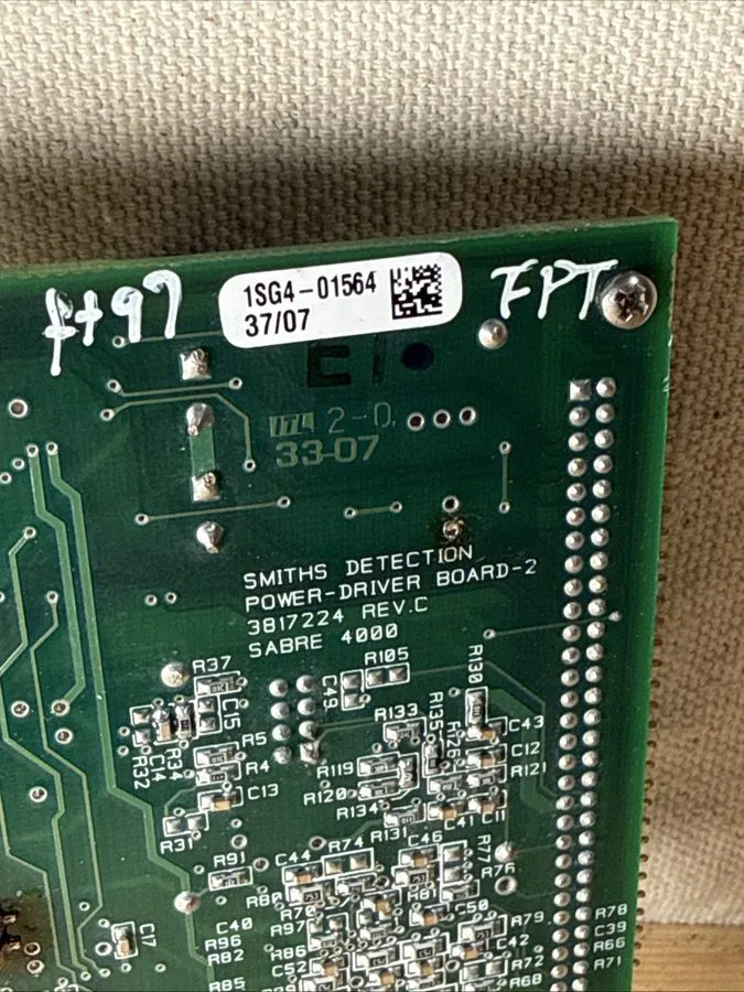 Плата Smiths Detection SABRE 4000 Power Driver Board 3817224 Rev C PCB — фото лота 2