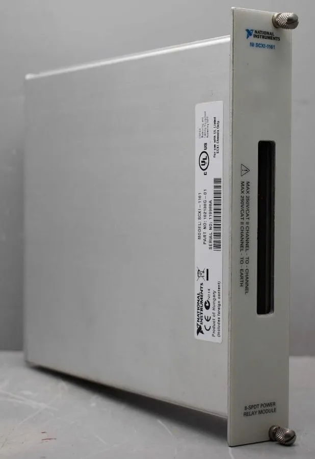 Модуль National Instruments SCXI-1161 Relay Module 8-Channel SPDT P/N 18213G-01