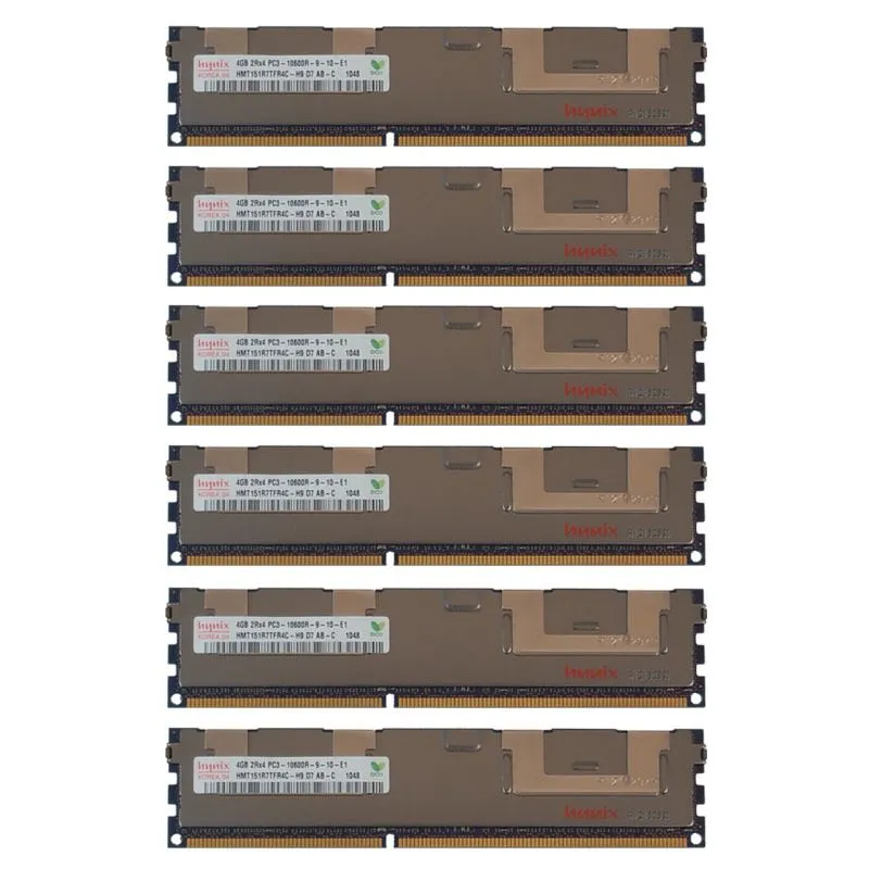 Модуль памяти 384GB (24x16GB) DDR3 PC3L-10600R ECC Reg Server Memory RAM HP ProL