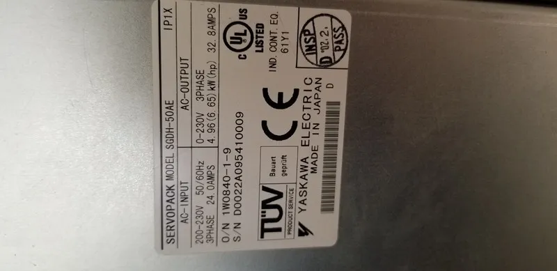 Сервопривод Yaskawa SGDH-50AE Servopack AC Drive 5kW 200-230V FAST