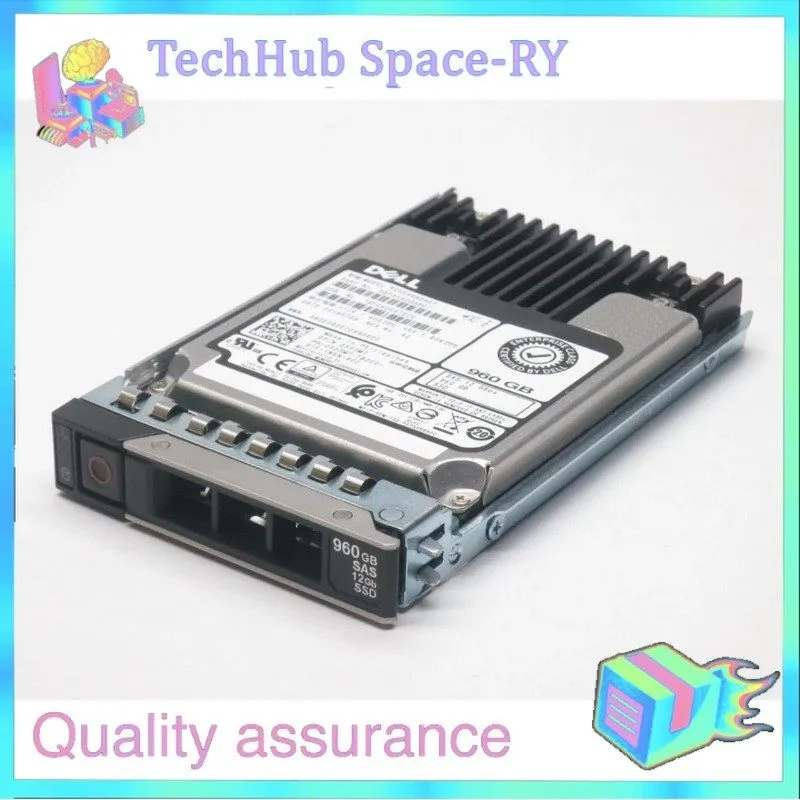 Сервер 0503M7 DELL PX05SVB096YSAS 960GB 2.5" 12G PowerEdge R640 R740 Server SSD
