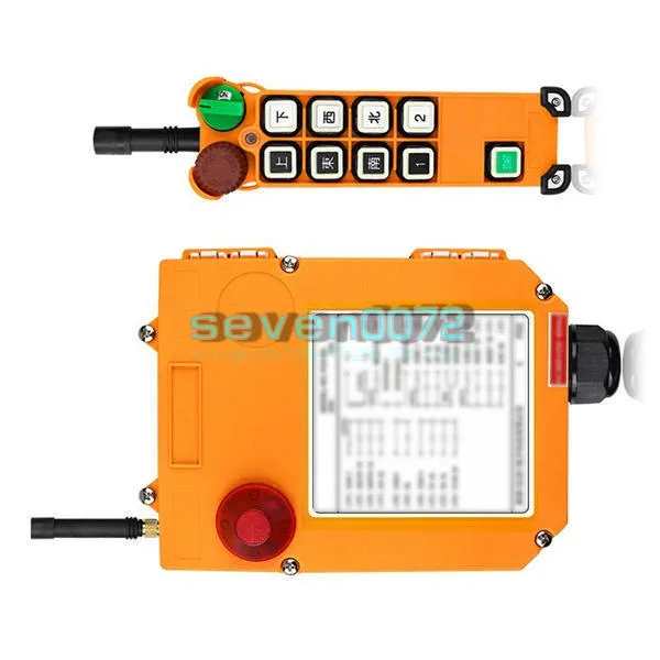 Таль F24-8D 36V Industrial Hoist Crane Wireless Remote Control 2 Transmitters