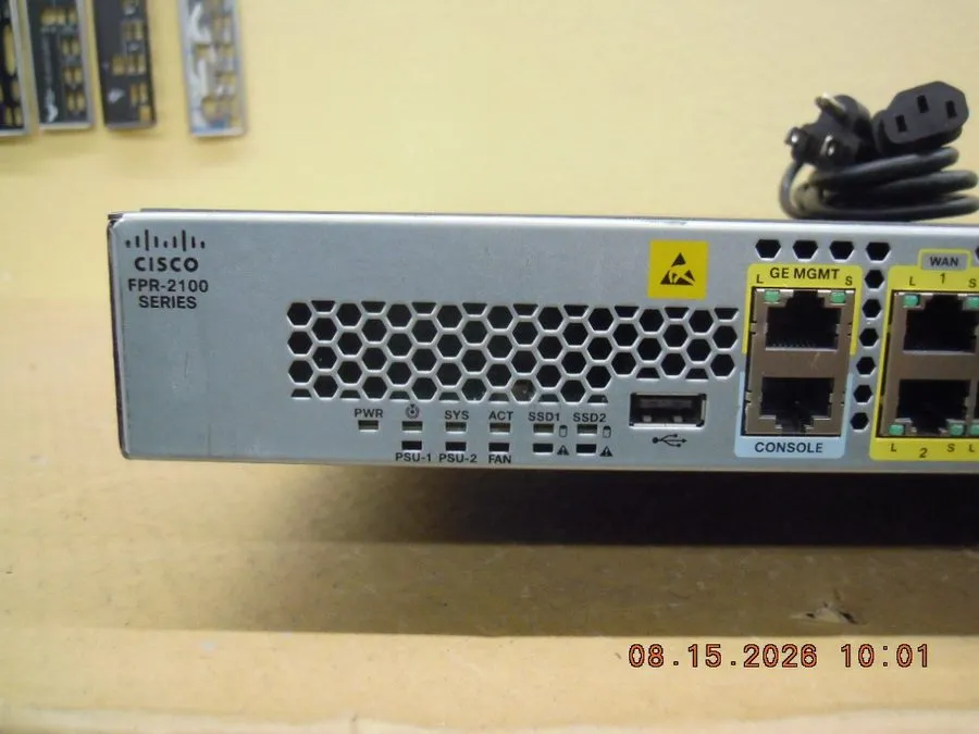 Межсетевой экран Cisco FPR-2130 16-Port FPR2K-SSD200 Firewall Security Appliance