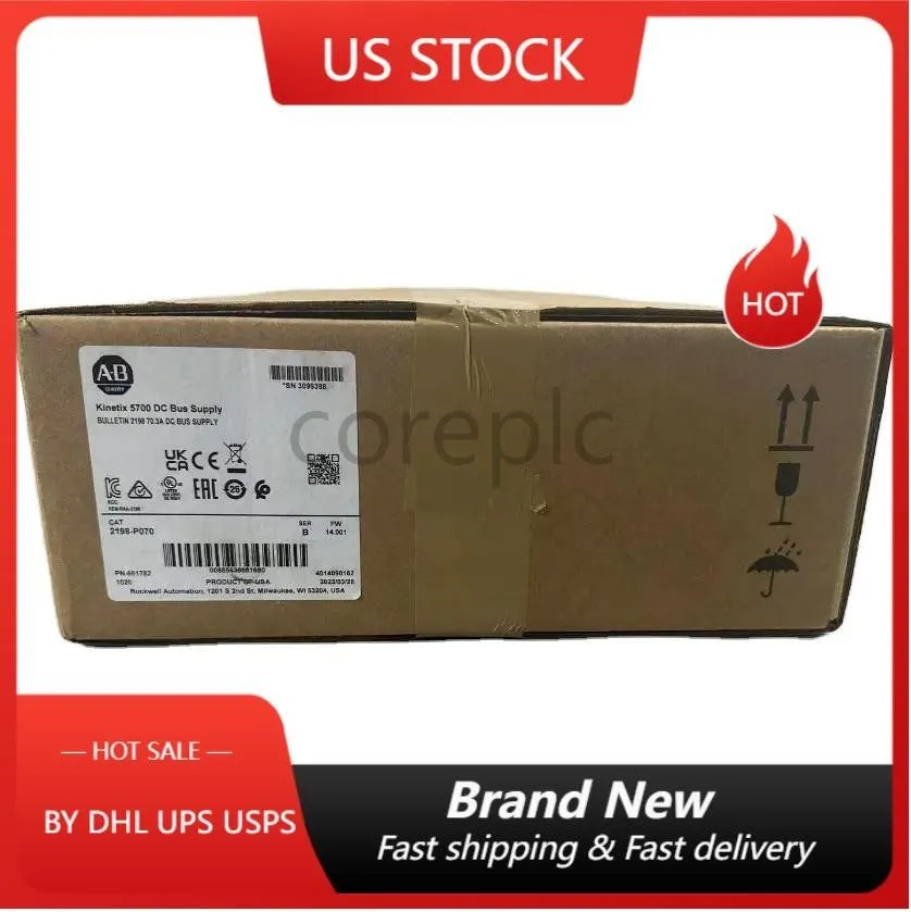 Привод Allen-Bradley 2198-P070 Kinetix 5700 25A DC Bus Supply 480VAC 3-ph 55mm