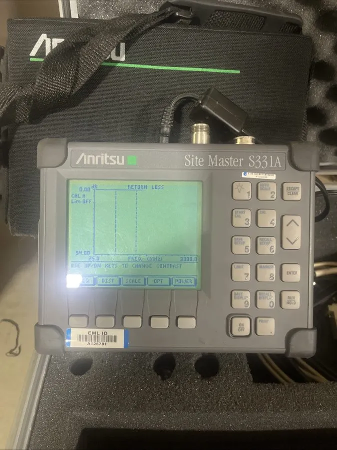Анализатор Anritsu S331A SiteMaster 25 to 3300 MHz Cable & Antenna Analyzer — фото лота 2