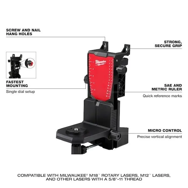 Нивелир Milwaukee Tool 3701-21T M18 Red Exterior Rotary Laser Level Kit With Rec