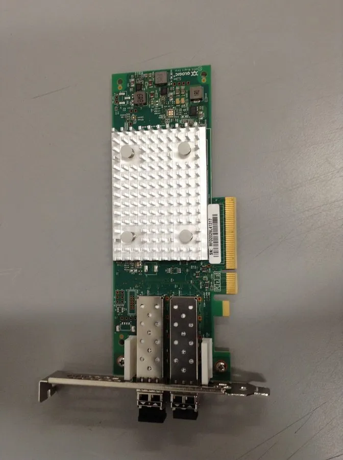 Контроллер Dell QLogic QLE2692-DEL 16Gb FC SFP+ Dual Port Full Height HBA YCVFG