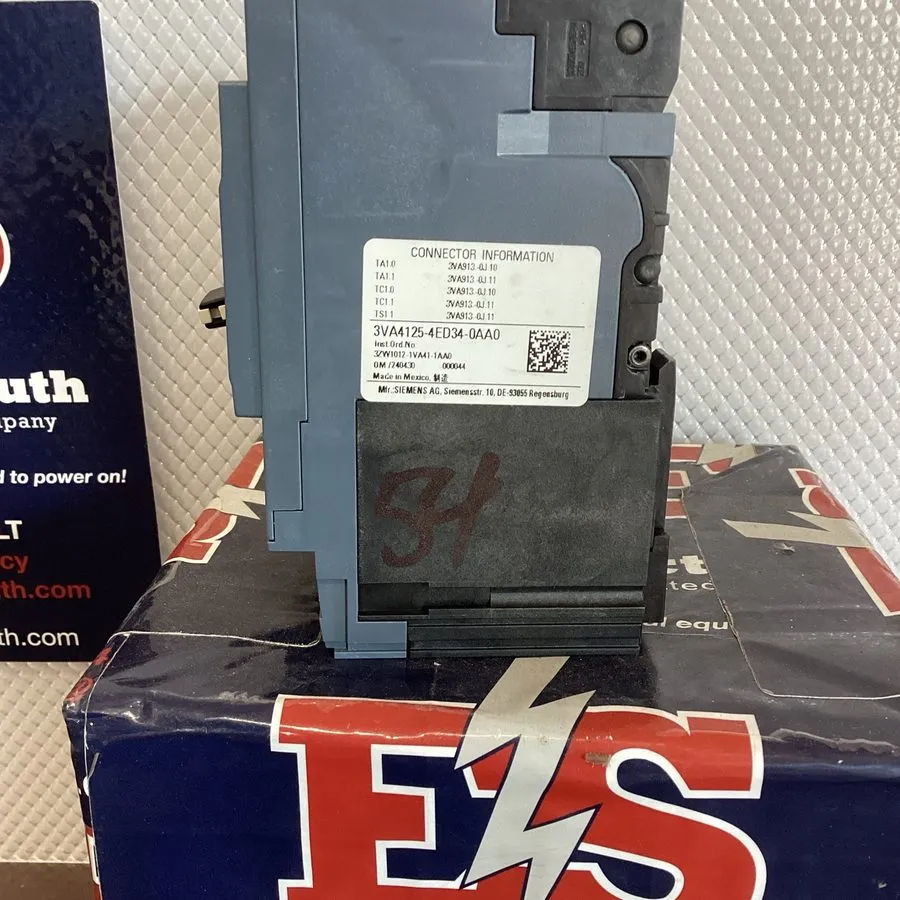 Автоматический выключатель Siemens 3VA4125-4ED34-0AA0 3p 25a 25k Circuit Breaker