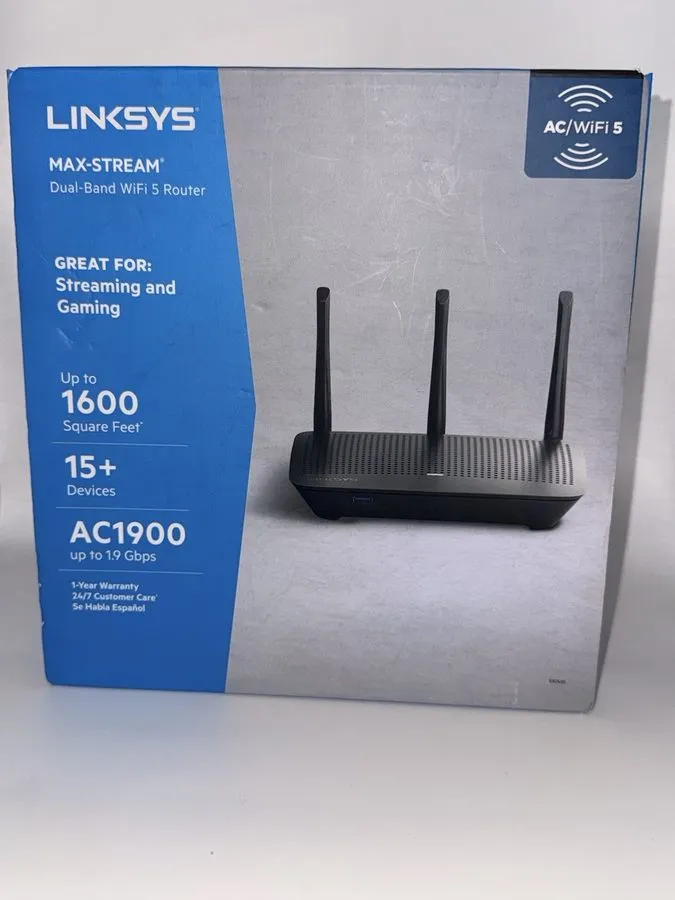Маршрутизатор Linksys AC1900 Dual-Band Wifi 5 Router 1.9 Gbps EA7430 Factory