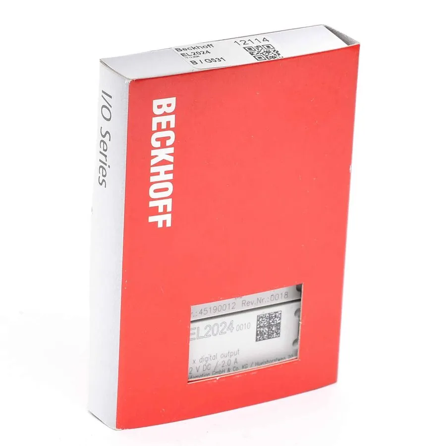 Модуль ввода-вывода Beckhoff EL2024 EtherCAT Terminal 4-Channel Digital Output 2