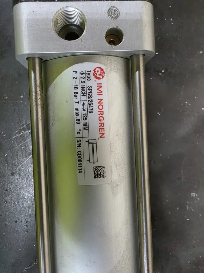 Пневмоцилиндр IMI Norgren CM/9125/64/D Pneumatic Cylinder 1.25X64MM 232PSI 11373 — фото лота 1