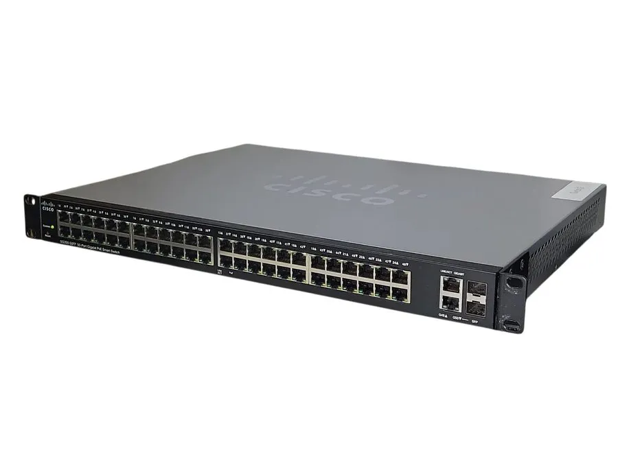 Коммутатор Cisco SG200-50FP 50-Port Gigabit PoE Smart Switch