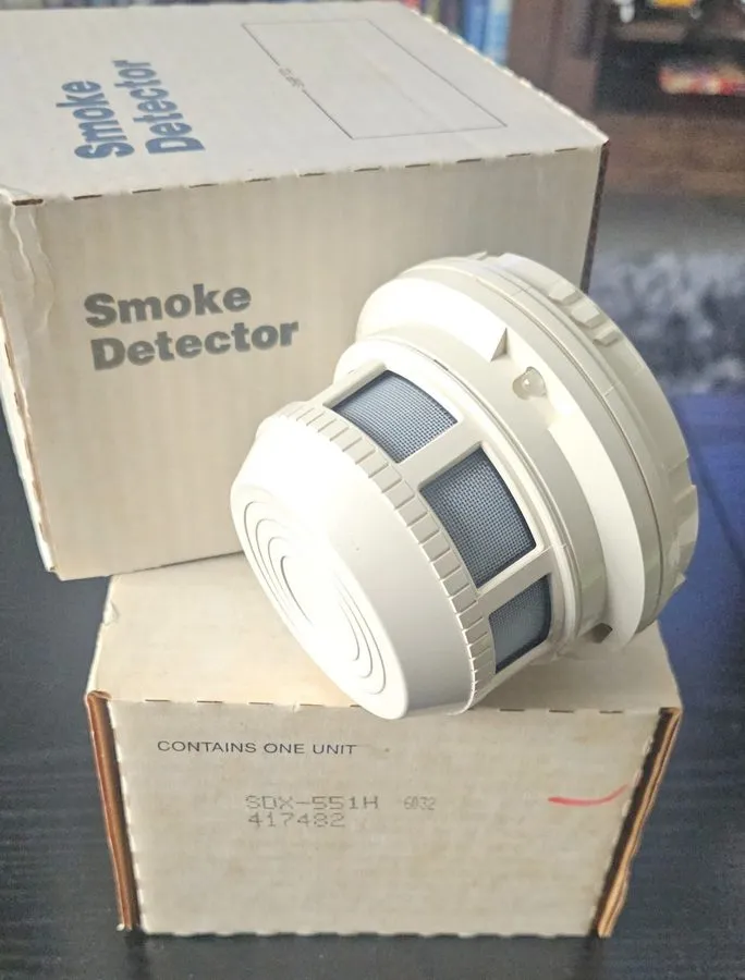 Оборудование пожарной сигнализации SDX-551 Notifier Fire Alarm Photoelectric Det — фото лота 1